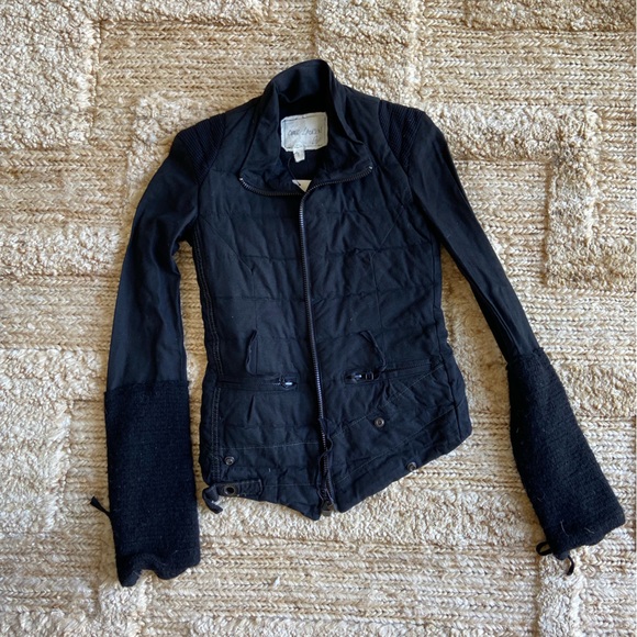 NWOT Greg Lauren black jacket -1/XS - Picture 2 of 7